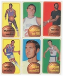 Lot of 118 1970-71 Topps Basketball Cards w/HOF